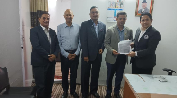 HAN President Mr.Binayak Shah together with Honorary Member