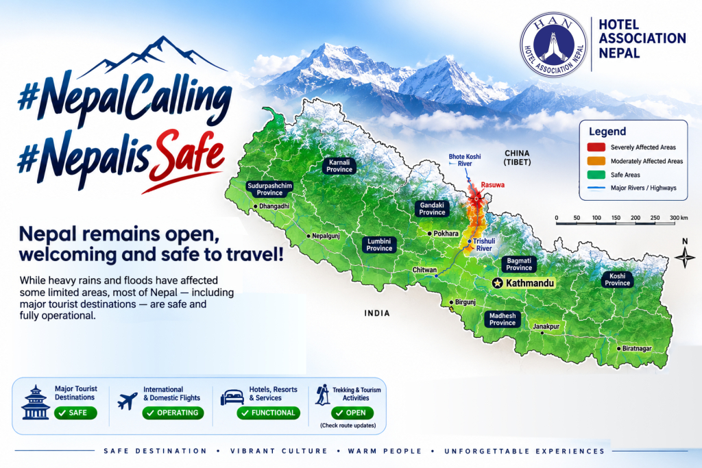 NEPAL Is Safe To Travel.